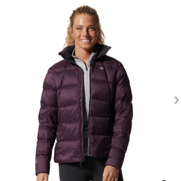 Mountain Hardwear Rhea Ridge Down Coat Puffer Sz L Winter Scandi Girl Gorpcore - Picture 13 of 14